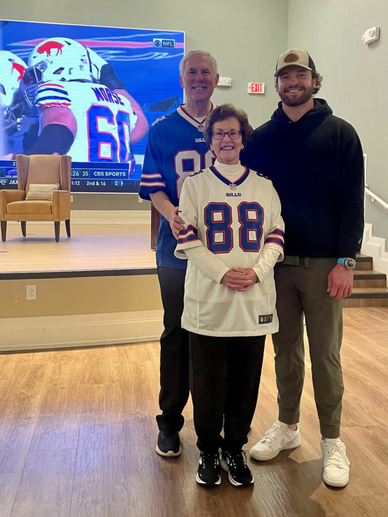 Bills’ Dawson Knox And ‘papa’ Share Stories 